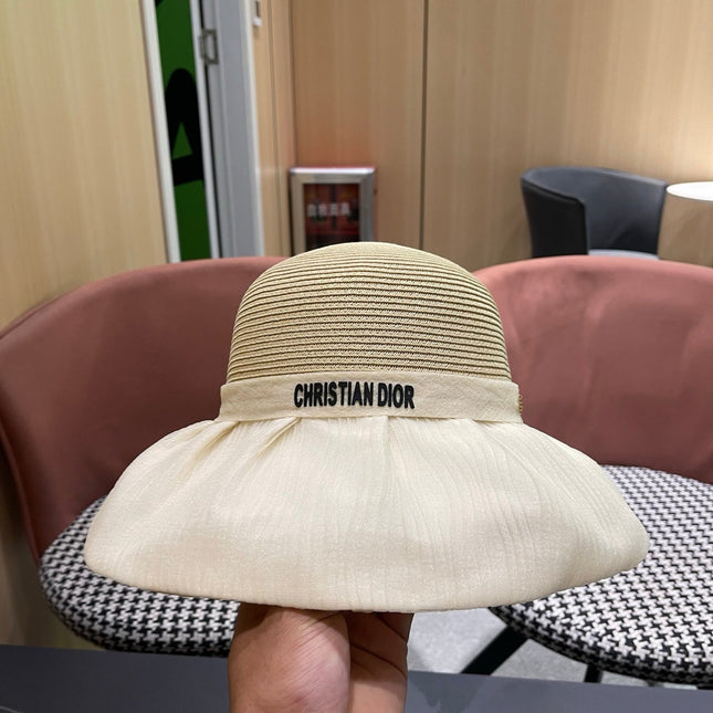 DIOR 26S SILK-BRIM HAT STYLE 73