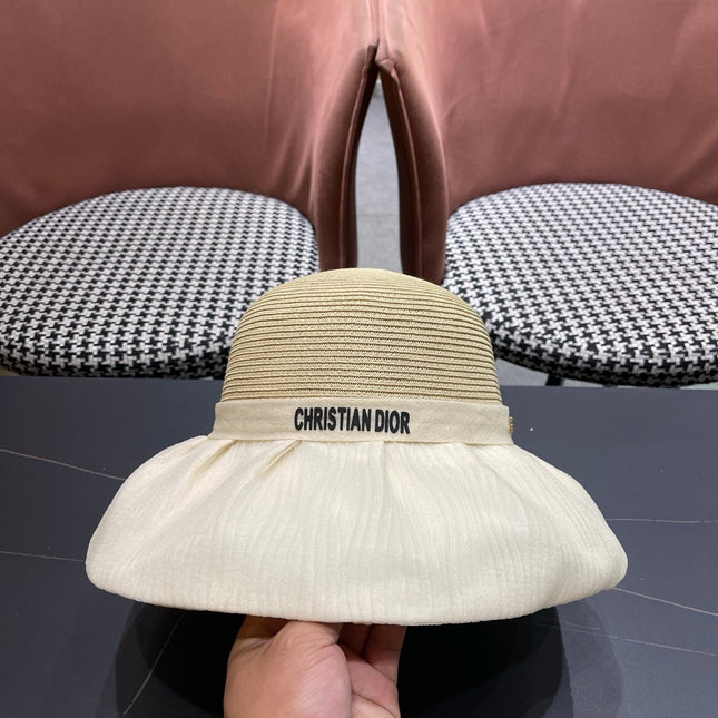 DIOR 26S SILK-BRIM HAT STYLE 73