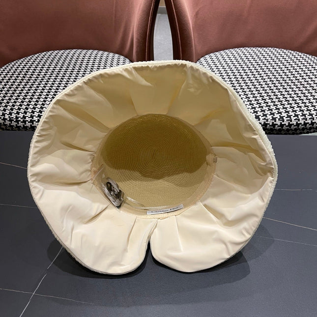 DIOR 26S SILK-BRIM HAT STYLE 73