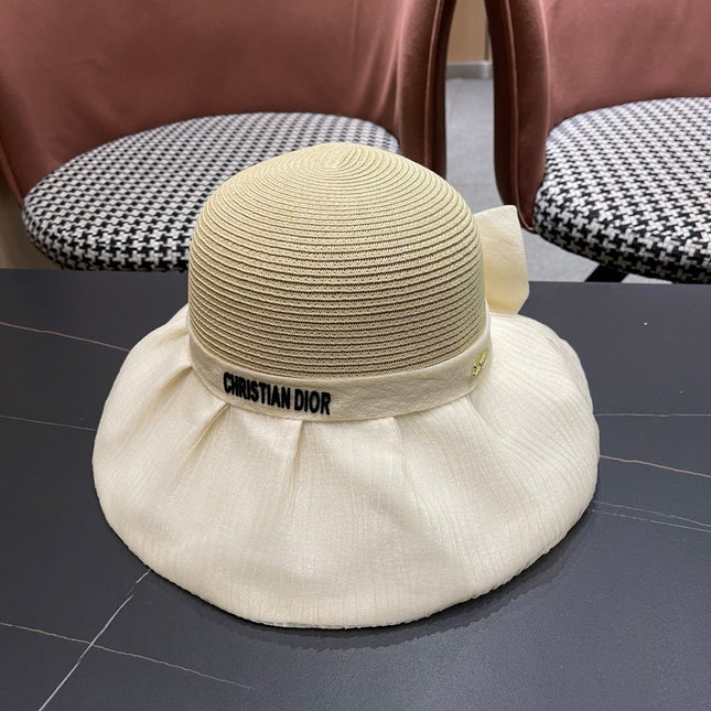 DIOR 26S SILK-BRIM HAT STYLE 73