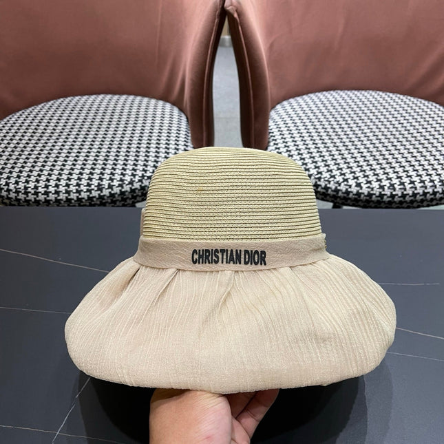 DIOR 26S SILK-BRIM HAT STYLE 71