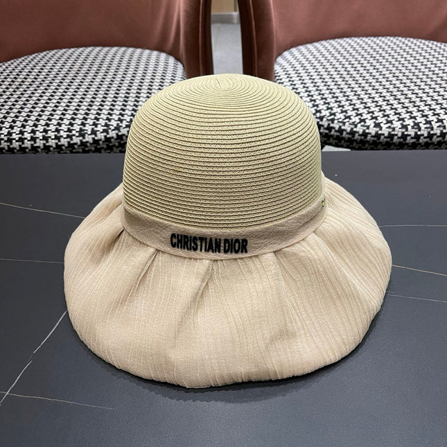 DIOR 26S SILK-BRIM HAT STYLE 71