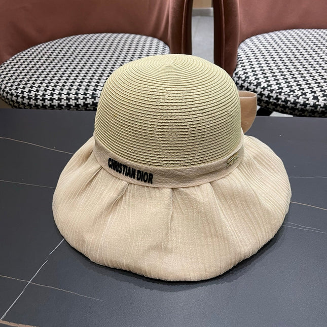 DIOR 26S SILK-BRIM HAT STYLE 71