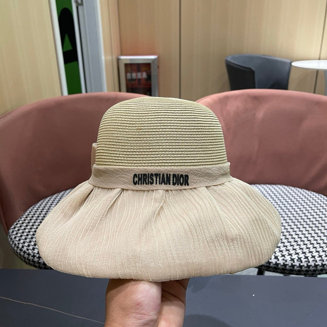 DIOR 26S SILK-BRIM HAT STYLE 71