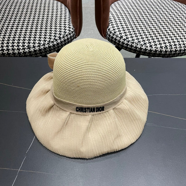 DIOR 26S SILK-BRIM HAT STYLE 71