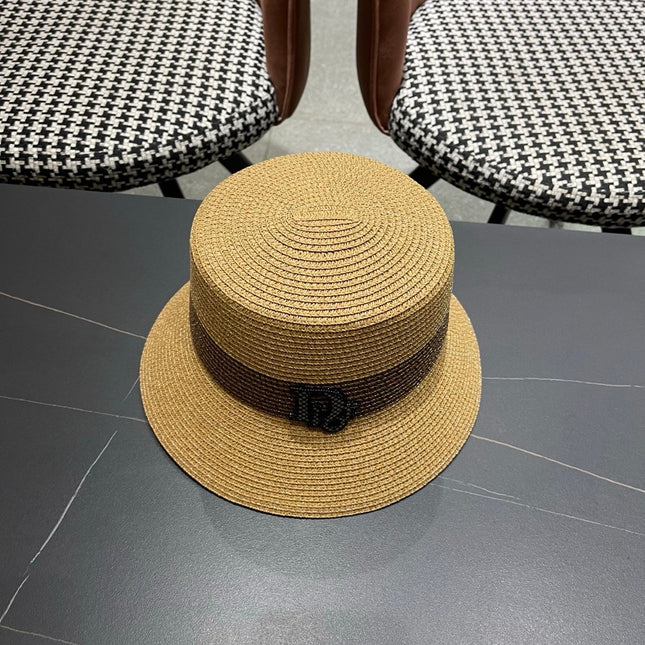 DIOR 26S SHORT BRIM STRAW HAT STYLE 78