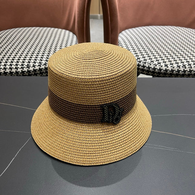 DIOR 26S SHORT BRIM STRAW HAT STYLE 78