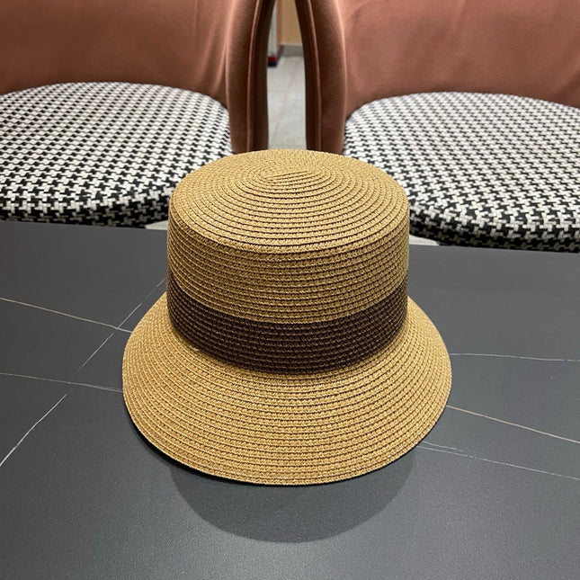 DIOR 26S SHORT BRIM STRAW HAT STYLE 78
