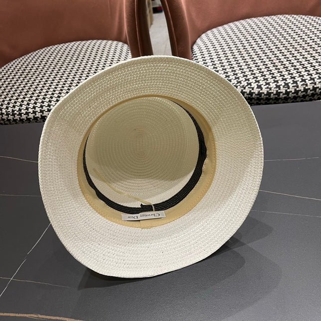 DIOR 26S SHORT BRIM STRAW HAT STYLE 77
