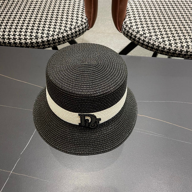 DIOR 26S SHORT BRIM STRAW HAT STYLE 76