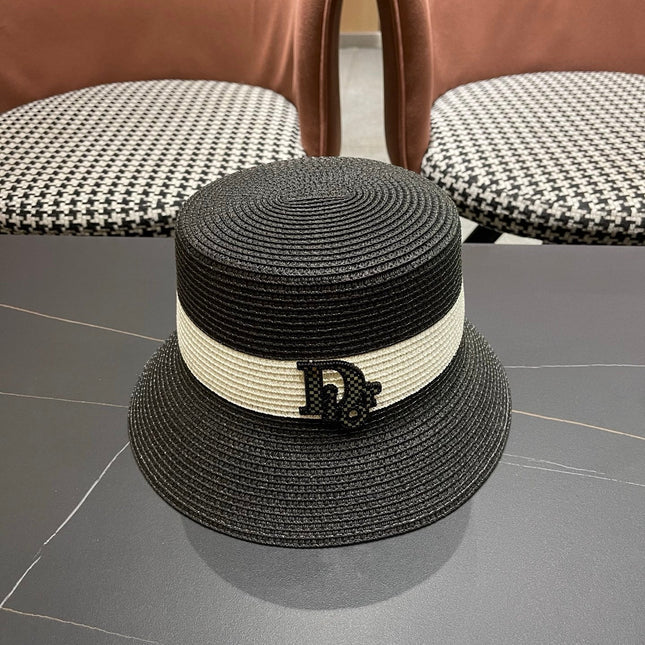 DIOR 26S SHORT BRIM STRAW HAT STYLE 76