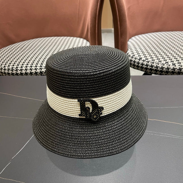 DIOR 26S SHORT BRIM STRAW HAT STYLE 76