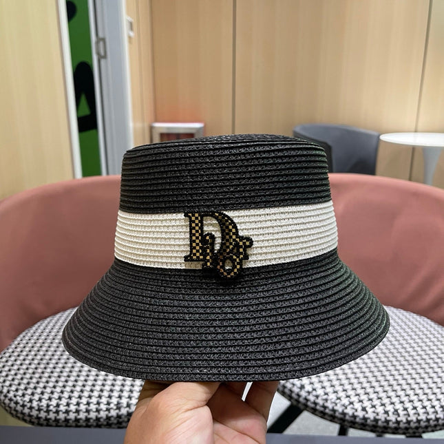 DIOR 26S SHORT BRIM STRAW HAT STYLE 76