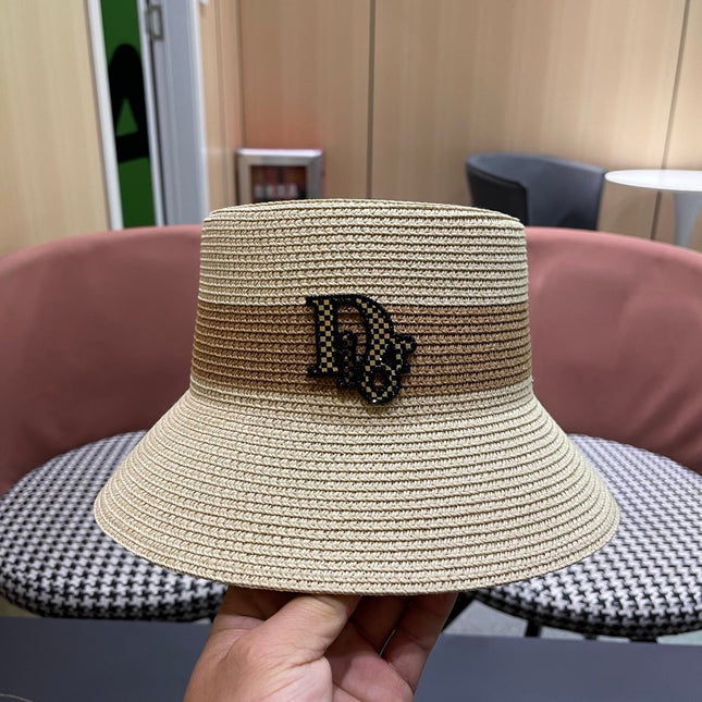 DIOR 26S SHORT BRIM STRAW HAT STYLE 75