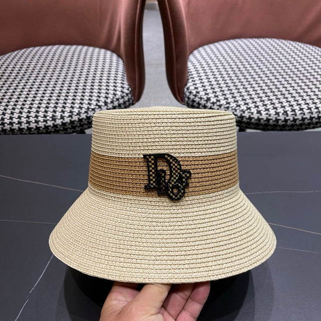DIOR 26S SHORT BRIM STRAW HAT STYLE 75