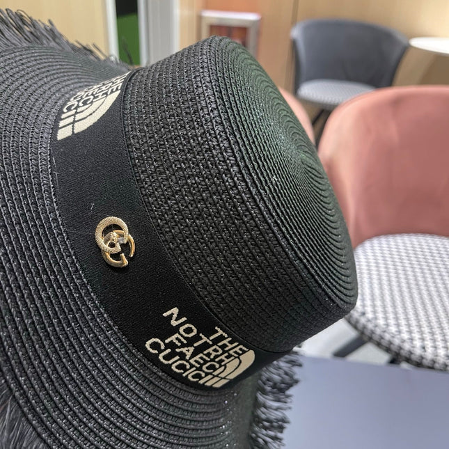 GUCCI 26S WIDE-BRIMMED STRAW HAT STYLE 69