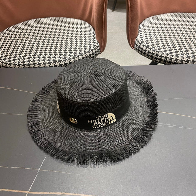 GUCCI 26S WIDE-BRIMMED STRAW HAT STYLE 69