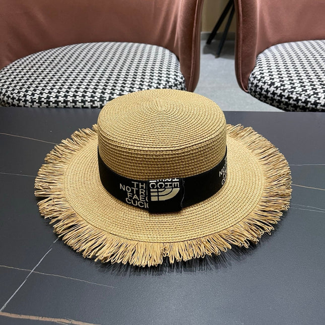 GUCCI 26S WIDE-BRIMMED STRAW HAT STYLE 67