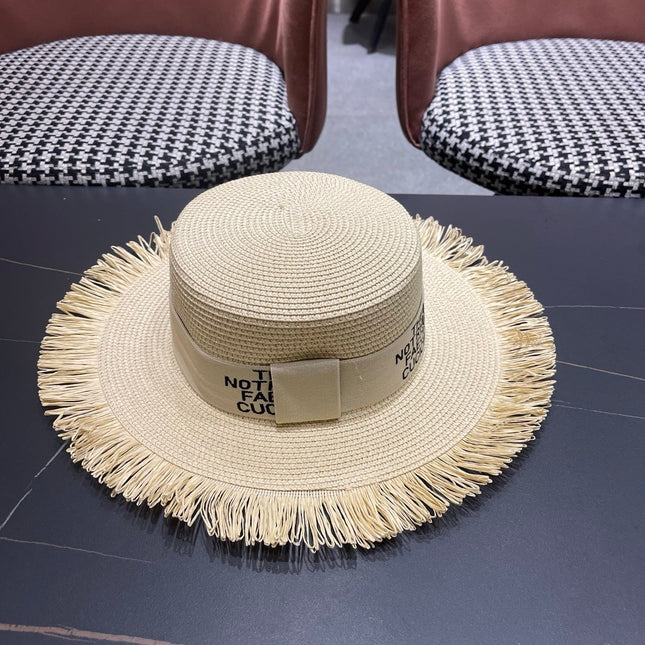 GUCCI 26S WIDE-BRIMMED STRAW HAT STYLE 66
