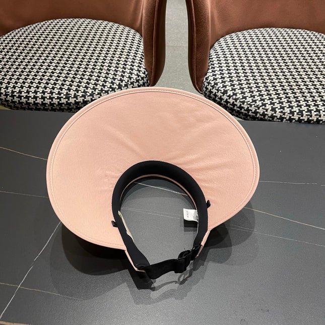 CELINE 26S FLORAL PRINT SUN VISOR HAT STYLE 230