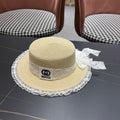 GUCCI 26S WIDE-BRIMMED STRAW HAT 252