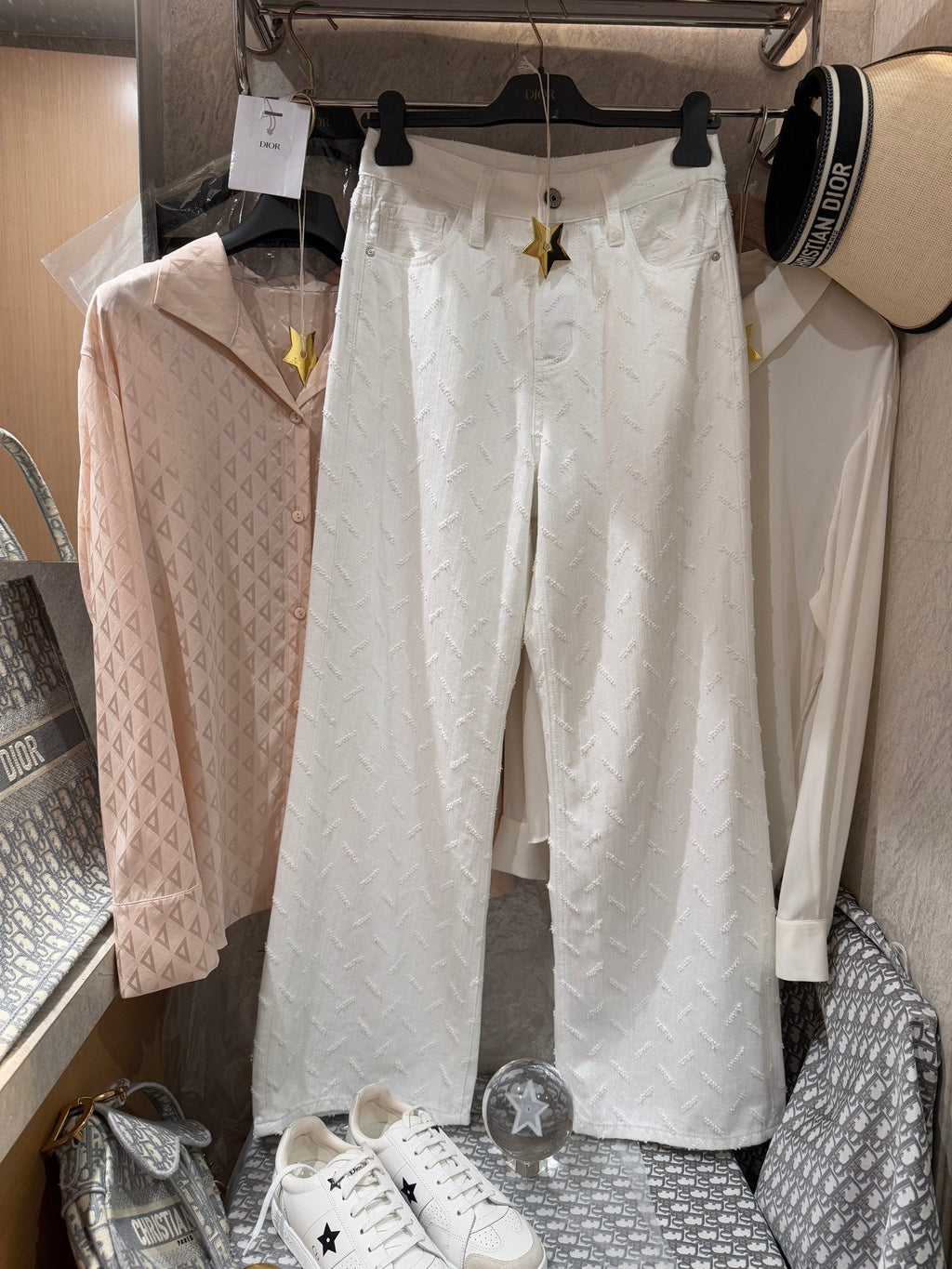 CC jeans White Denim Fabric