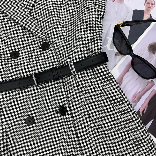 DIOR 25S LONG DOUBLE-BREASTED BLAZER DRESS 803