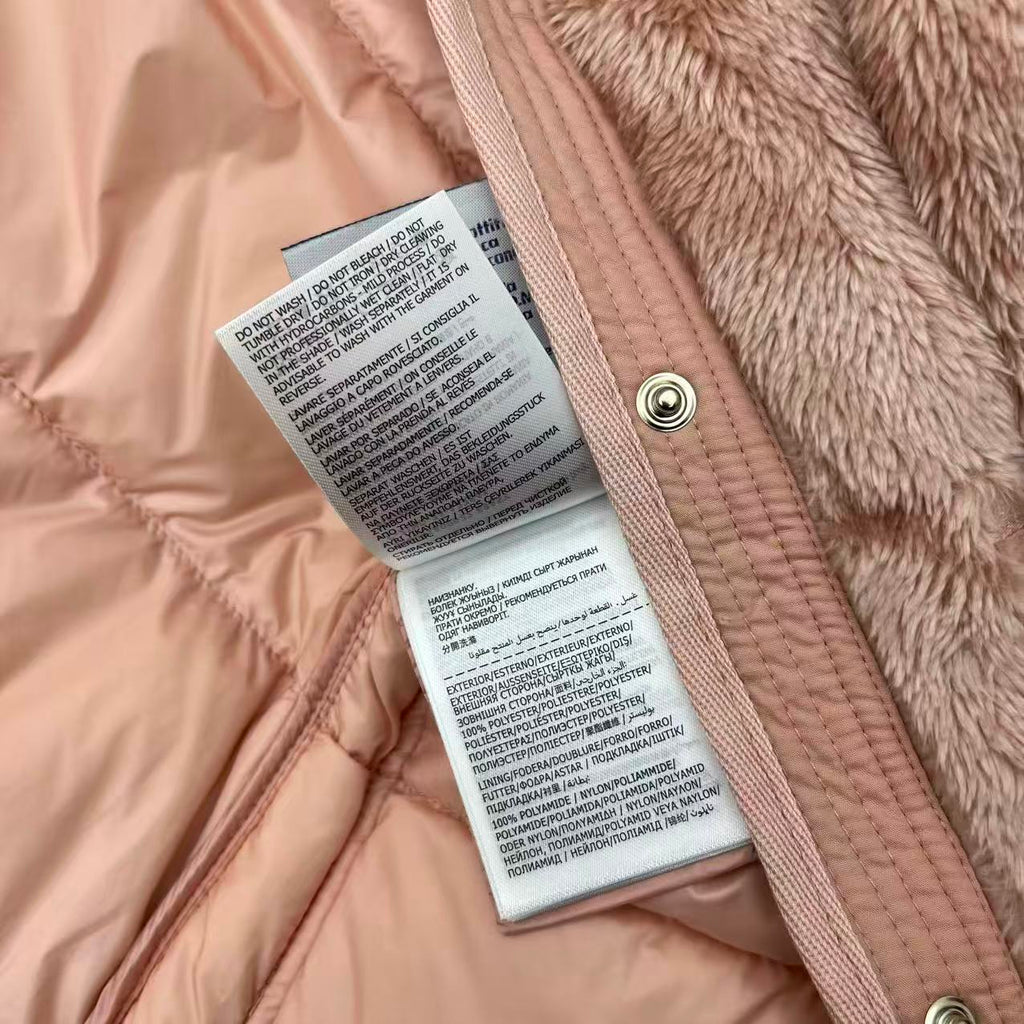 MONCLER 25S TEDDY FLEECE ROUND-NECK JACKET 192
