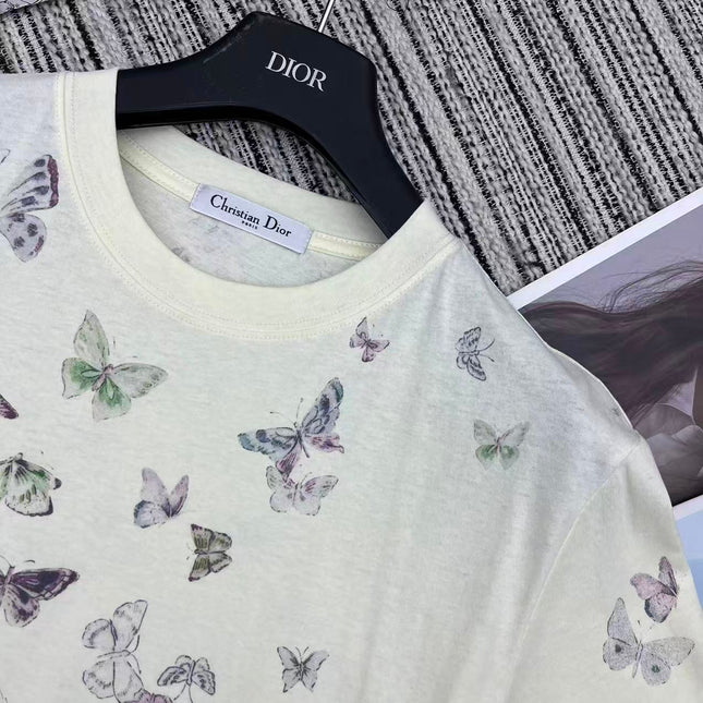 DIOR 25S SHORT-SLEEVE CREW NECK T-SHIRT 839