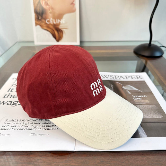 MIUMIU BASEBALL CAP STYLE 93