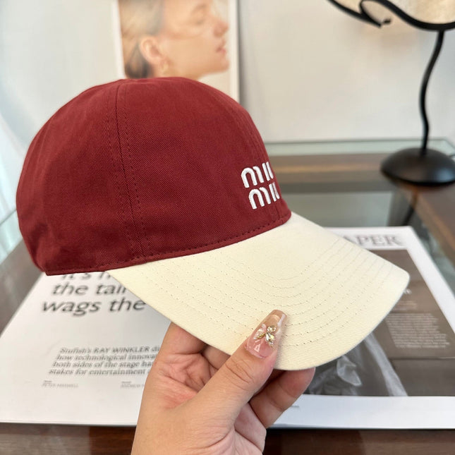 MIUMIU BASEBALL CAP STYLE 93