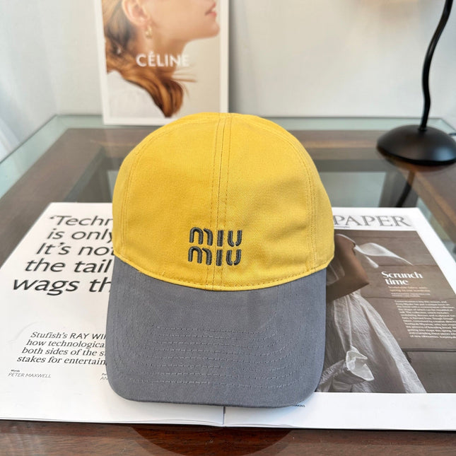 MIUMIU BASEBALL CAP STYLE 90