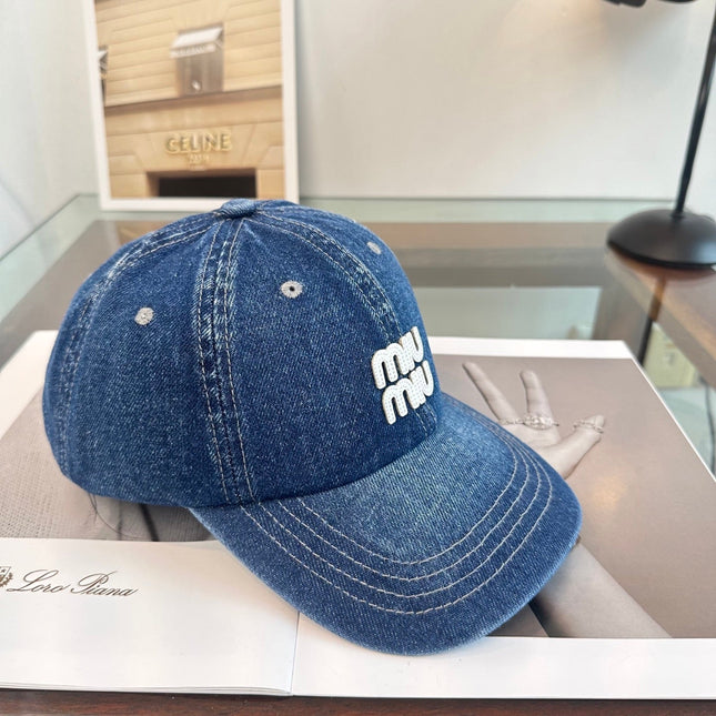 MIUMIU BASEBALL CAP STYLE 26