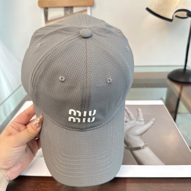 MIUMIU BASEBALL CAP STYLE 24