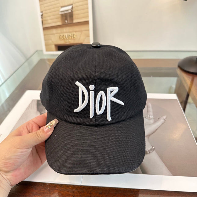 DIOR 26S EMBROIDERED BASEBALL CAP STYLE 19