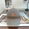 MIUMIU 26S BASEBALL CAP 346737