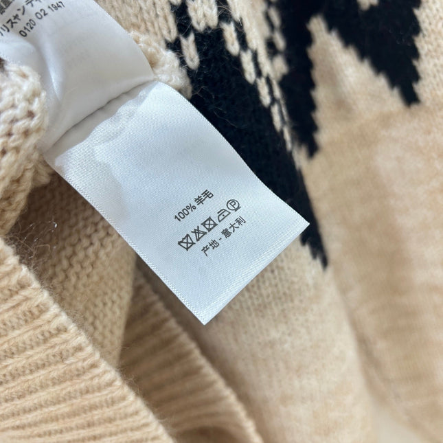 DIOR 25S PATTERNED TURTLENECK SWEATER 719