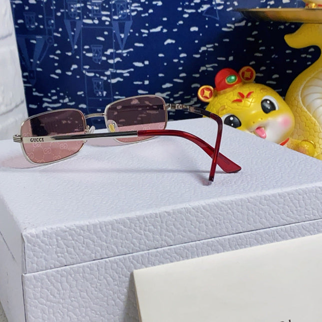RECTANGULAR FRAME SUNGLASSES GG1457S IN METAL