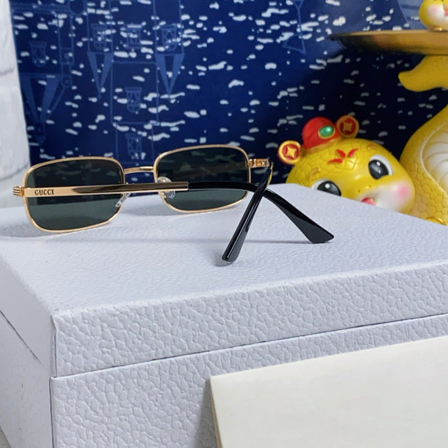 RECTANGULAR FRAME SUNGLASSES GG1457S IN METAL