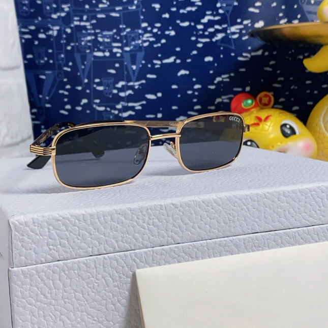 RECTANGULAR FRAME SUNGLASSES GG1457S IN METAL