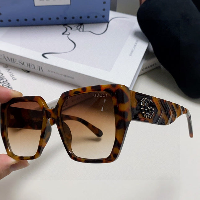 SQUARE FRAME SUNGLASSES 570209 IN ACETATE