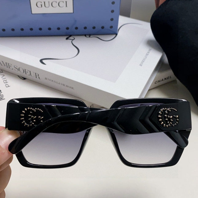 SQUARE FRAME SUNGLASSES 570209 IN ACETATE