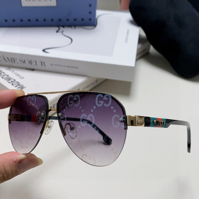 AVIATOR FRAME SUNGLASSES 570223 IN METAL