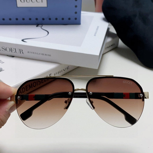 AVIATOR FRAME SUNGLASSES 570223 IN METAL