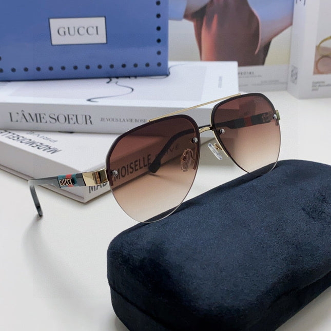 AVIATOR FRAME SUNGLASSES 570223 IN METAL