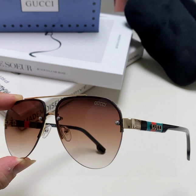 AVIATOR FRAME SUNGLASSES 570223 IN METAL