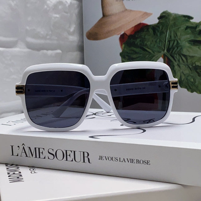 SQUARE FRAME SUNGLASSES 570231 IN ACETATE AND METAL