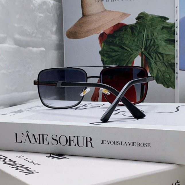 SQUARE FRAME SUNGLASSES 576880 IN METAL
