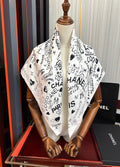 CHANEL 26S SCARF 90 IN SILK 311895