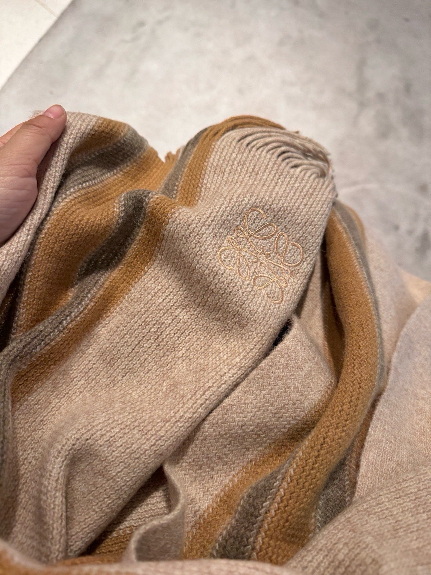 LOEWE 26S SCARF 180 IN CASHMERE 303164
